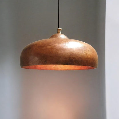 Rustic Copper Kitchen Island Pendant Light