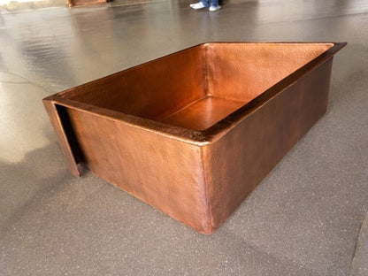 Copper Front Apron Sink