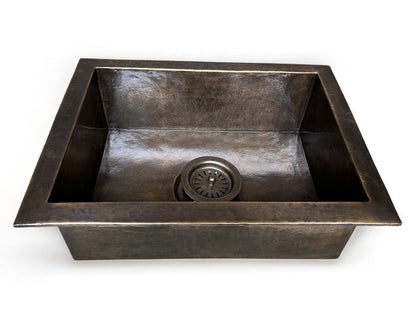 Antique Hammered Brass Undermount Sink