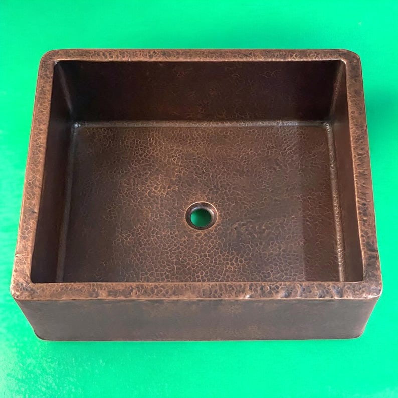 Vintage Copper Kitchen Sink