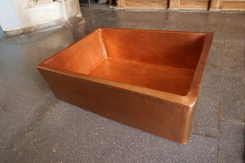 Copper Front Apron Sink