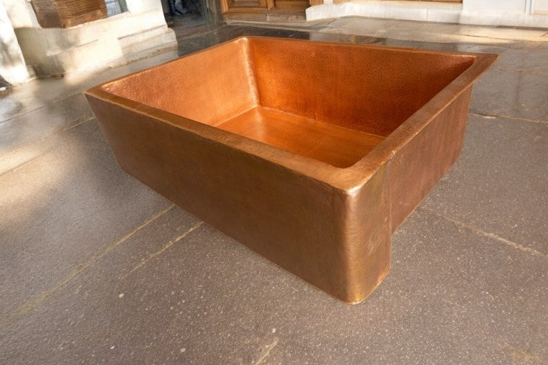 Copper Front Apron Sink