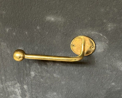 Unlacquered Brass Toilet Paper Holder