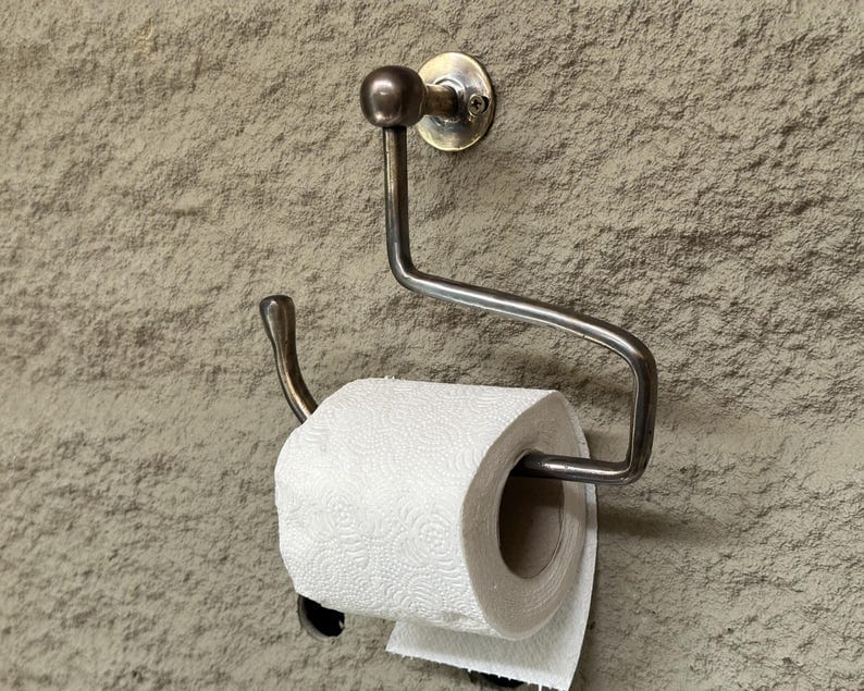 Handcrafted Toilet Roll Holder