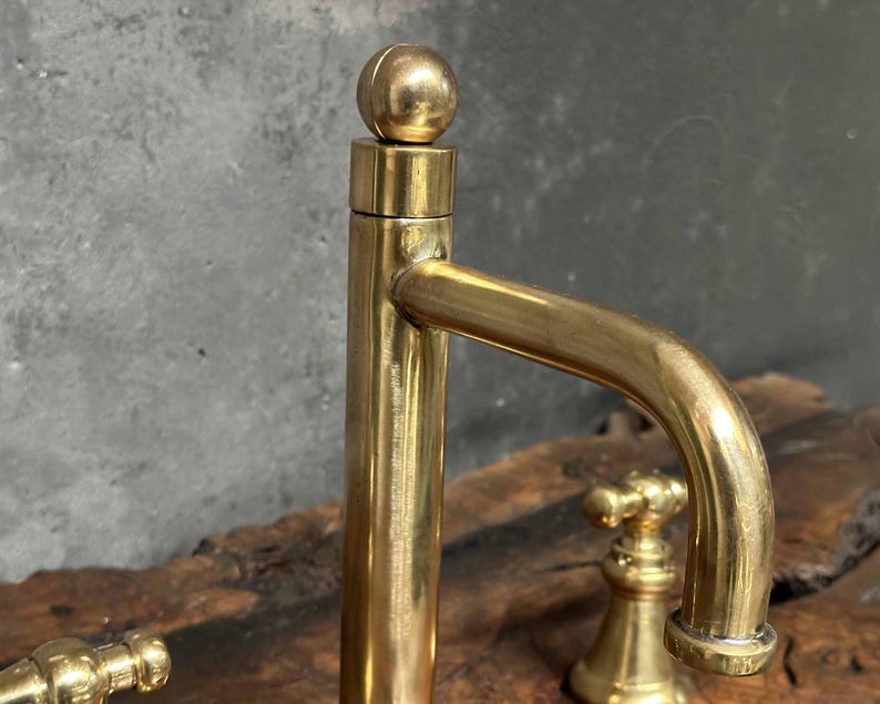 Brass Victorian Bathroom Faucet