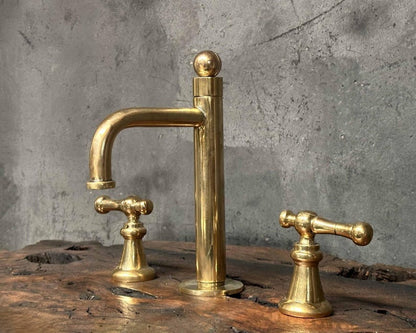 Brass Victorian Bathroom Faucet