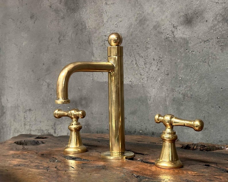 Brass Victorian Bathroom Faucet