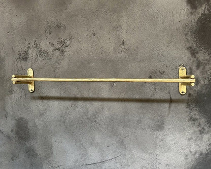 Solid Brass Towel bar Unlacquered Brass Towel Rack for Bathroom