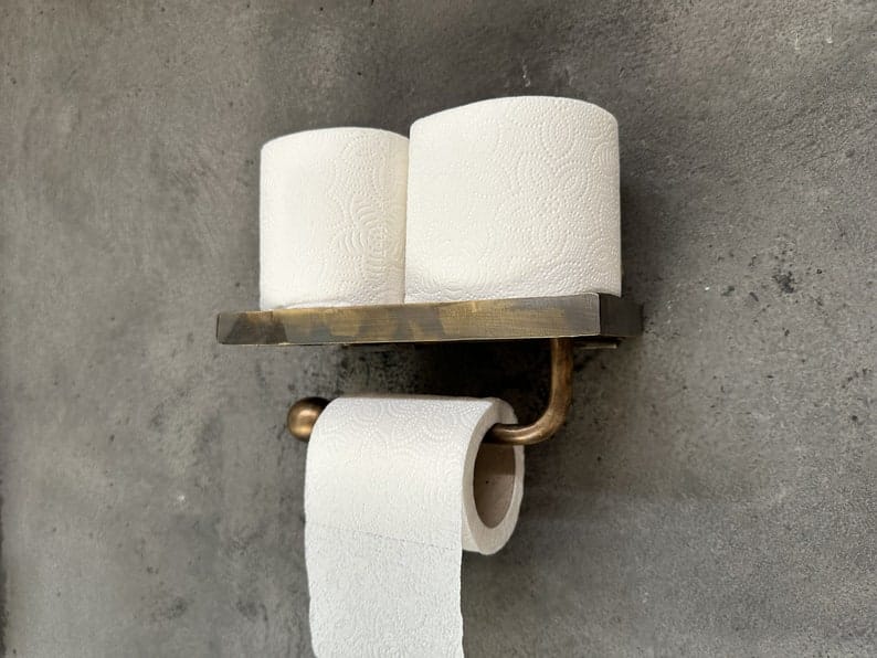 Oild rubbed bronze Toilet Paper Tissue Holder with Mobile Phone Storage