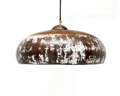 Patina Copper Pendant Light ,Rustic Copper Kitchen Island Lighting