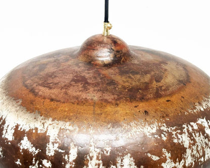 Patina Copper Pendant Light ,Rustic Copper Kitchen Island Lighting