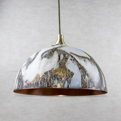 Patina Pendant Light, Copper Pendant lamp