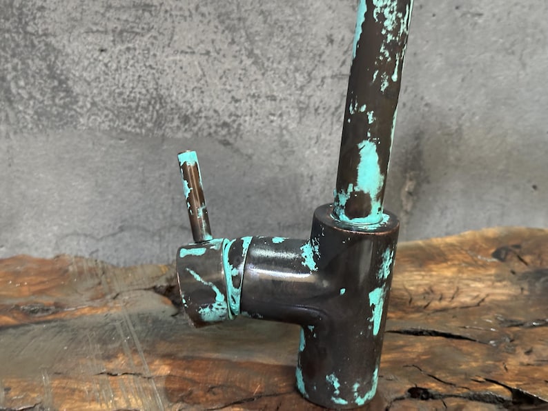 Oxidized Copper Mixer Bar Faucet